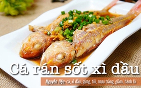 Đổi vị ăn cá rán và nấu canh thịt quay lạ ngon