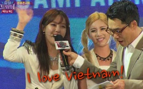 Nghe Hyomin (T-ara) nói "I love Vietnam"
