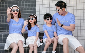 Cùng đồng phục Gạo House mix & match áo gia đình cực chất cho hè 2020