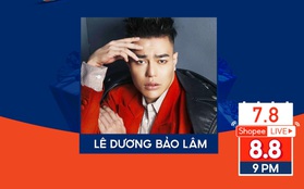 "Thánh livestream" Lê Dương Bảo Lâm khuấy đảo countdown ngày hội săn quà khủng 8.8 trên Shopee Live