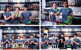 "Đột nhập" lớp học pha chế xịn sò cùng những Bartender tương lai