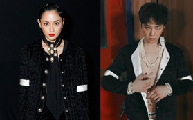 Hồ Thu Anh cực ngầu khi đụng hàng áo Chanel với G-Dragon trong ngày debut "Sài Gòn trong cơn mưa"