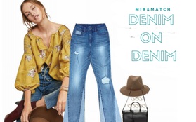 Thử phong cách denim on denim với 5 set đồ đang được ưu đãi khủng mua 1 tặng 1 từ V-SIXTYFOUR