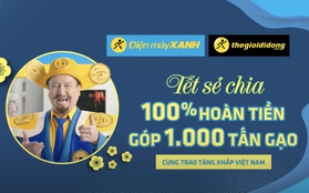 Lần đầu tiên Thần tài Xanh điện máy xuất hiện, hé lộ chương trình 1.000 tấn gạo trao khắp Việt Nam