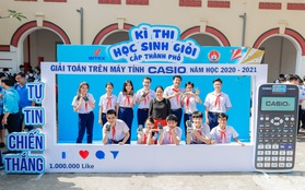 Hơn 2.000 học sinh giỏi giải toán trên Casio lần thứ 26