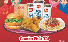 Rộn ràng đón Tết cùng combo đậm chất xuân từ Lotteria và KFC