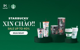 Gọi tên màn collab siêu hot hè này: Starbucks x Lazada, ưu đãi đến 40%, freeship toàn quốc, chỉ trong hôm nay