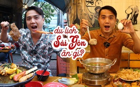Theo chân PM FOOD Travel - YouTuber nổi tiếng thưởng thức 6 quán ăn ngon dành cho khách du lịch Sài Gòn