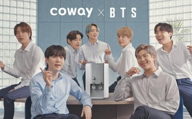 BTS trở thành đại sứ thương hiệu toàn cầu mới của Coway