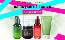 Chân ái dưỡng da căng mọng mùa hè, săn deal 6/6 cực khủng từ innisfree