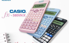 Fan CASIO phấn khích tột độ với visual mới của CASIO fx-580VN X