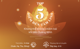 Top điểm đến tâm linh đẹp kỳ vĩ tại Quảng Ninh