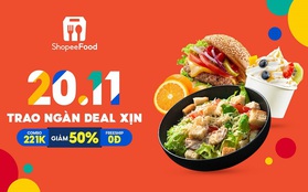 Loạt deal xịn từ ShopeeFood nhân ngày Nhà giáo Việt Nam 20.11