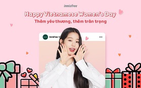 Thêm yêu thương, thêm trân trọng phụ nữ cùng lời tri ân bằng những set quà ý nghĩa từ innisfree