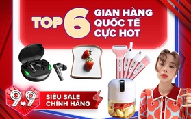 6 gian hàng quốc tế chất lượng ổn áp, giá giảm kịch sàn không thể bỏ qua trong siêu sale 9.9