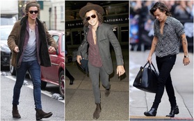 Mùa đông đến rồi, hãy cùng The Wolf học hỏi cách Harry Styles phối boots như thế nào nhé!