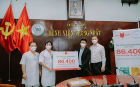 Dầu Xanh Con Ó Singapore trao tặng 86.400 chai nước rửa tay cho BV Thống Nhất, đồng hành cùng cuộc chiến chống dịch Covid-19