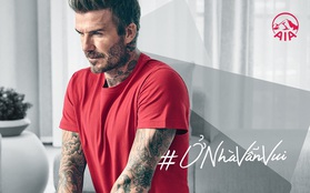 Từ siêu sao bóng đá David Beckham đến loạt hot face Việt đều mê mẩn trào lưu “Ở nhà vẫn vui”