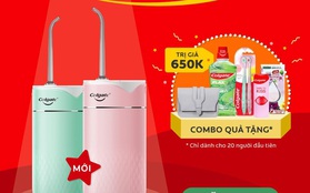 Siêu phẩm tăm nước mới từ nhà Colgate: Cứ tưởng trước giờ chỉ có kem đánh răng, ai ngờ cũng bắt trend xịn xò không kém!