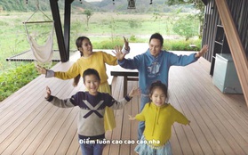 Các con của Lý Hải khoe tài hát và đọc rap trong MV mới