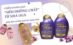 Điểm danh loạt “siêu dưỡng chất” từ nhà OGX giúp bạn sở hữu mái tóc hoàn hảo