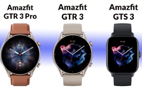 Amazfit ra mắt bộ 3 smartwatch GTS 3, GTR 3 và GTR 3 Pro ấn tượng: Cổ điển trong thiết kế, hiện đại trong tính năng