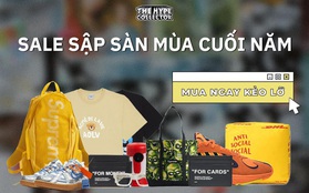 Loạt đồ hiệu Nike, Supreme, Off-white... được sale mạnh lên đến 50%++ tại The Hype Collector