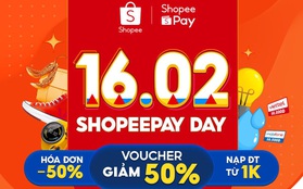 Khám phá kho ưu đãi “siêu khủng” dành riêng cho tín đồ shopping không tiền mặt tại ShopeePay Day 16.2