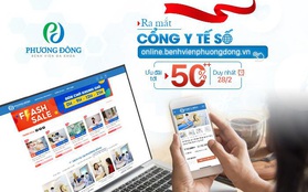 Dễ dàng lựa chọn dịch vụ y tế tại Cổng y tế số online Bệnh viện Phương Đông