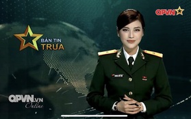 Trương Thủy Tiên - Nữ BTV trẻ nhất đang “giữ sóng” chương trình Truyền hình Quân đội nhân dân