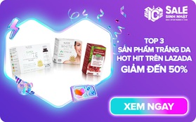 Điểm danh hết lượt ưu nhược của 3 sản phẩm hỗ trợ trắng da từ bên trong đang hot hit trên Lazada