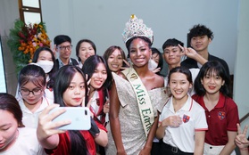 Ngôi trường Nova College mà Miss Earth 2021 ghé thăm có gì hot?