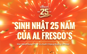 Al Fresco’s kỷ niệm sinh nhật thứ 25 với vô số chương trình cực chất