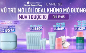 “Đặt gạch” ngày 19.5 để nhận quà tặng “siêu to khổng lồ” trị giá 19 triệu từ Laneige