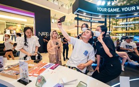 Giới trẻ đặc biệt thích thú với các hoạt động tại Galaxy Pop-up Store