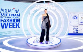 Cận cảnh Trạm Tái Sinh Aquafina - điểm check-in “nóng” nhất Tuần lễ thời trang Quốc tế Việt Nam Xuân Hè 2022