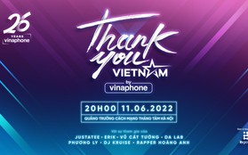 VinaPhone tái xuất với đại nhạc hội “Thank you, Vienam”, quy tụ dàn sao “khủng”