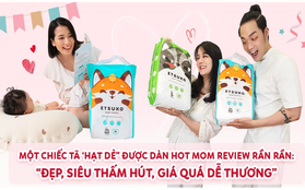 Một chiếc tã “hạt dẻ” được dàn hot mom review rần rần: “Đẹp, siêu thấm hút, giá quá dễ thương”