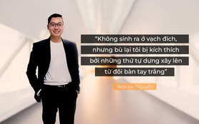 Warren Nguyễn - Founder thương hiệu mỹ phẩm ngừa mụn A-White xuất thân từ một nhân viên công sở bình thường