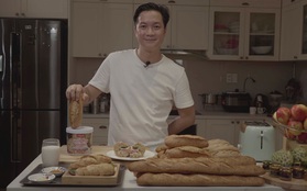 Master Chef Nguyễn Thanh Cường sáng tạo nên món bánh mì chuẩn “tốt bụng”
