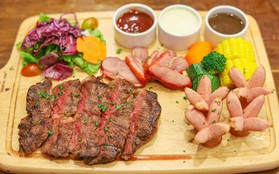 Thưởng thức món steak độc đáo tại nhà hàng Cow Express