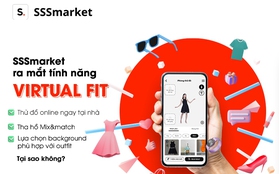 SSSMarket ra mắt tính năng ‘Virtual Fit - Phòng thử đồ 4.0’ cho Gen Z nghiện shopping