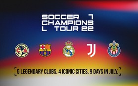 Truyền hình MyTV phát sóng độc quyền Tour du đấu trên đất Mỹ của bộ tam Real Madrid, Barcelona, Juventus