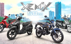 KYMCO hé lộ 2 màu xe mới cực trend cho dòng xe 50