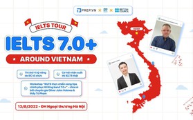 IELTS Tour: IELTS 7.0+ trải khắp Việt Nam