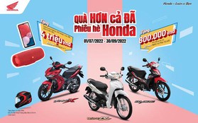 Xe bền giá ổn lại còn tặng quà khủng, Honda vẫn là "chiếc xế mới" hàng đầu tân sinh viên muốn tậu!