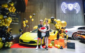 Đập hộp siêu xe "hàng hiếm" Ferrari F8 Spider cùng CEO Phan Nhi - Xuân Vinh