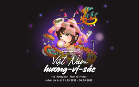 Khởi động Show It NOW 2022 với chủ đề Việt Nam: Hương - Vị - Sắc, tổng giá trị giải thưởng lên đến 1 tỷ đồng
