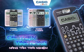 Casio fx-880BTG thế hệ mới gây kinh ngạc với khả năng giải toán và tính năng QR code độc đáo