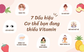7 dấu hiệu cho thấy nhan sắc xuống hạng vì thiếu vitamin